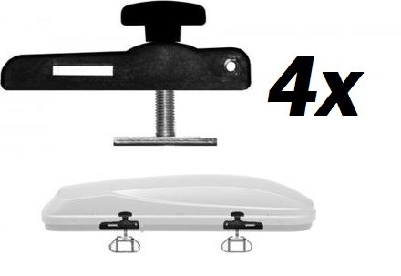 Náhled produktu - Střešní box NORTHLINE Tirol 420 Wing carbon