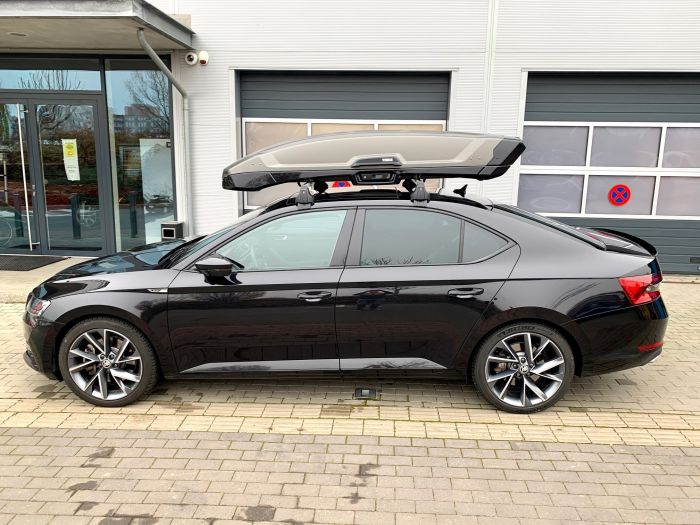 Náhled produktu - Střešní box Thule Vector L Titan Matte