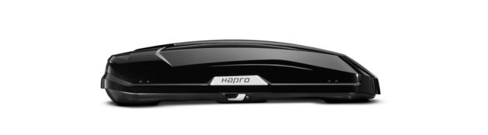 Náhled produktu - Střešní box Hapro Trivor 440 Brilliant Black
