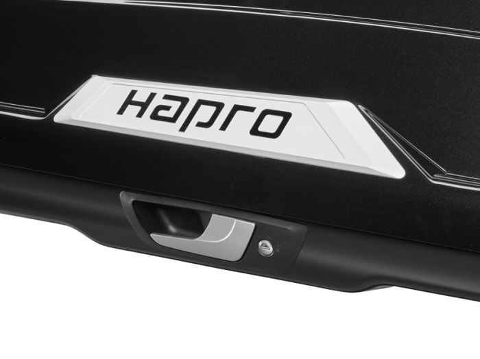 Náhled produktu - Střešní box Hapro Trivor 440 Brilliant Black
