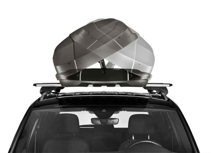 Náhled produktu - Střešní box Hapro Trivor 640 Supermatt Anthracite