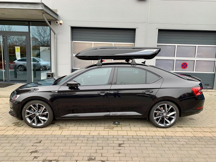 Náhled produktu - Škoda originál střešní box - černá