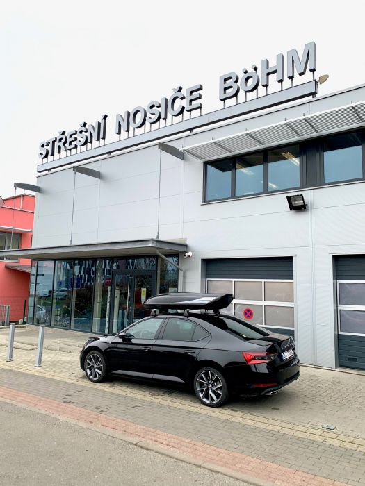 Náhled produktu - Škoda originál střešní box - černá