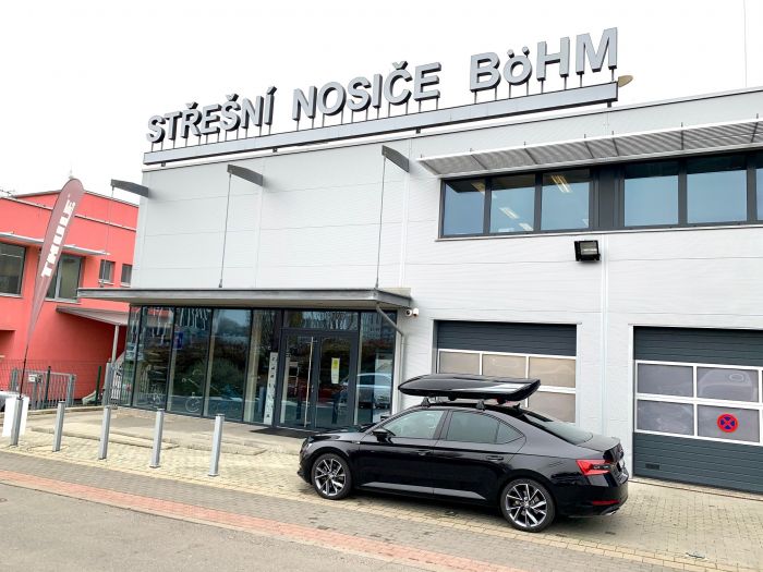 Náhled produktu - Škoda originál střešní box - černá