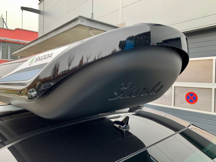 Náhled produktu - Škoda originál střešní box - černá