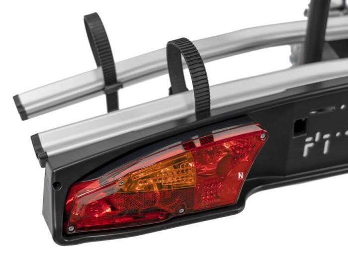 Náhled produktu - Nosič 2 jízdních kol Menabo Merak (type S) nesklopný + adaptér na 3. kolo