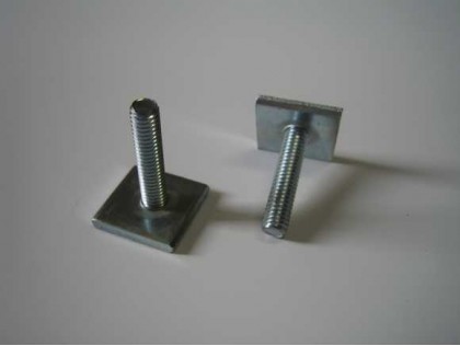 Sada adaptérů do alu tyčí M6x40 s metrickým závitem (4ks)