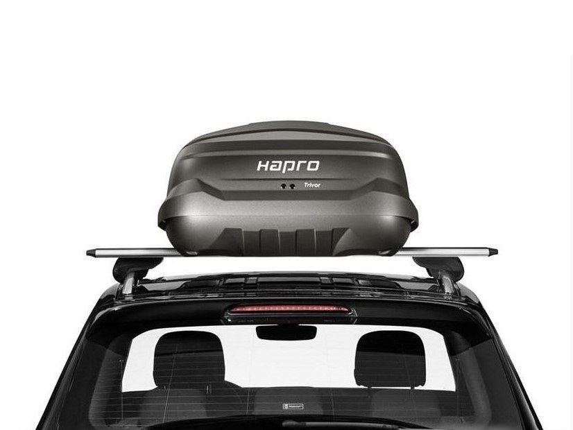 Náhled produktu - Střešní box Hapro Trivor 560 Anthracite