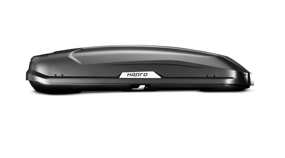 Náhled produktu - Střešní box Hapro Trivor 640 Anthracite