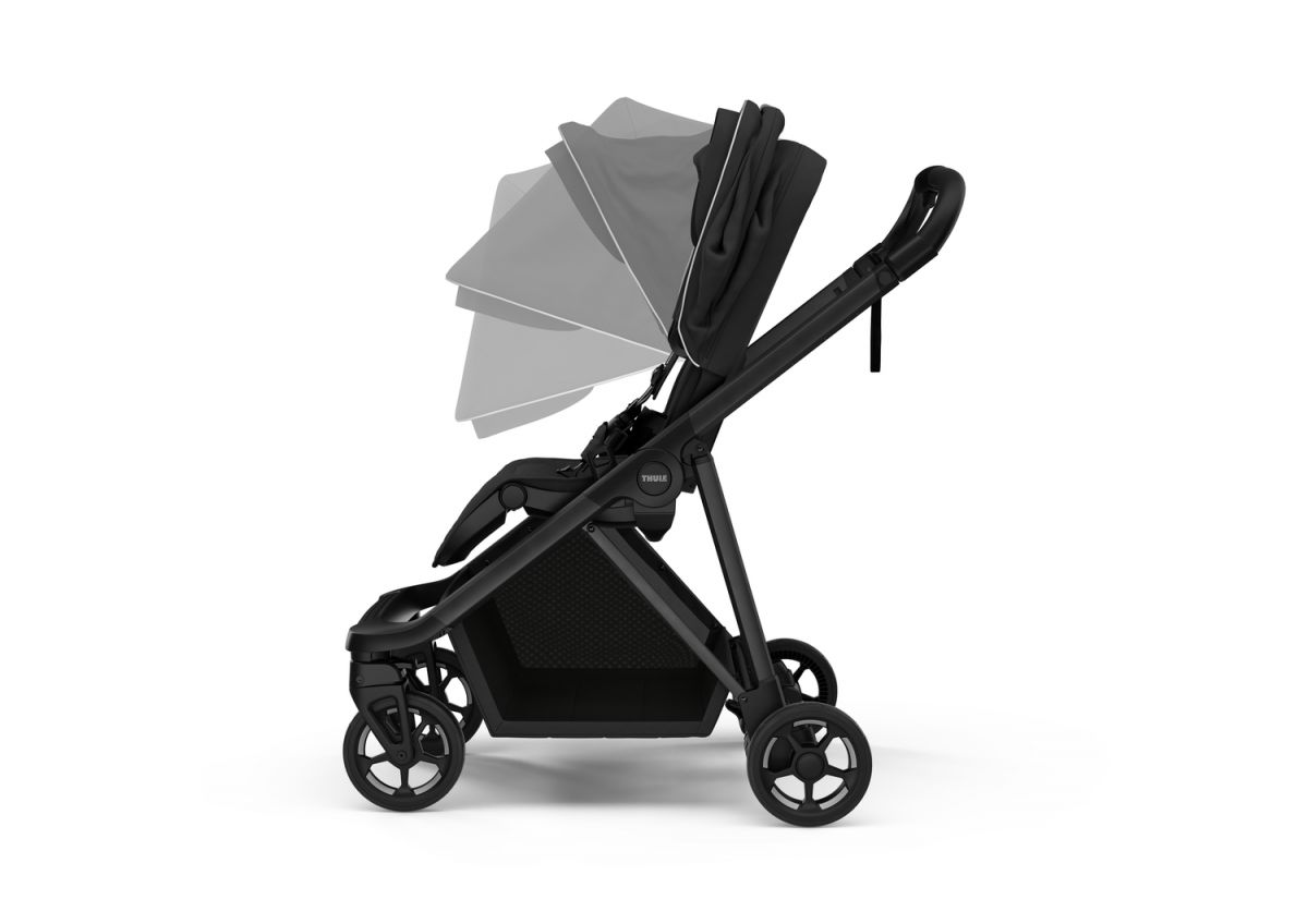 Náhled produktu - Kočárek Thule Shine Black on Black  + korbička