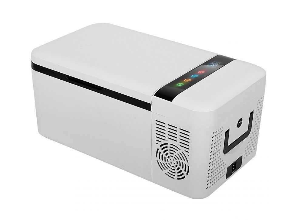 Náhled produktu - Autochladnička / mraznička / lednice kompresorová / chladící box do auta Aroso 12V/24V/230V 15l -18°