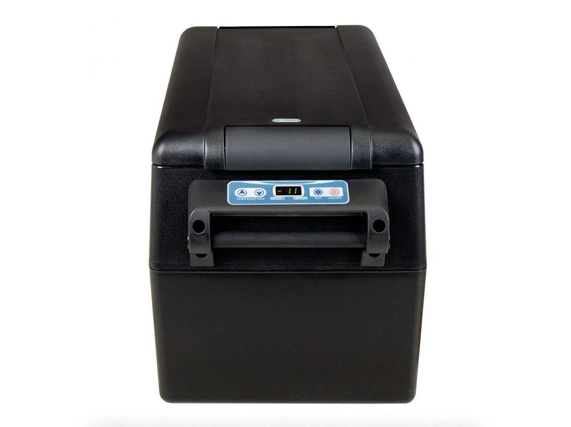 Náhled produktu - Autochladnička / mraznička / lednice kompresorová / chladící box do auta Aroso 12V/24V/230V 32l -20°