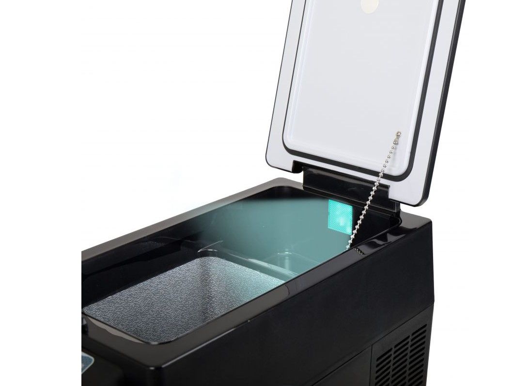 Náhled produktu - Autochladnička / mraznička / lednice kompresorová / chladící box do auta Aroso 12V/24V/230V 32l -20°