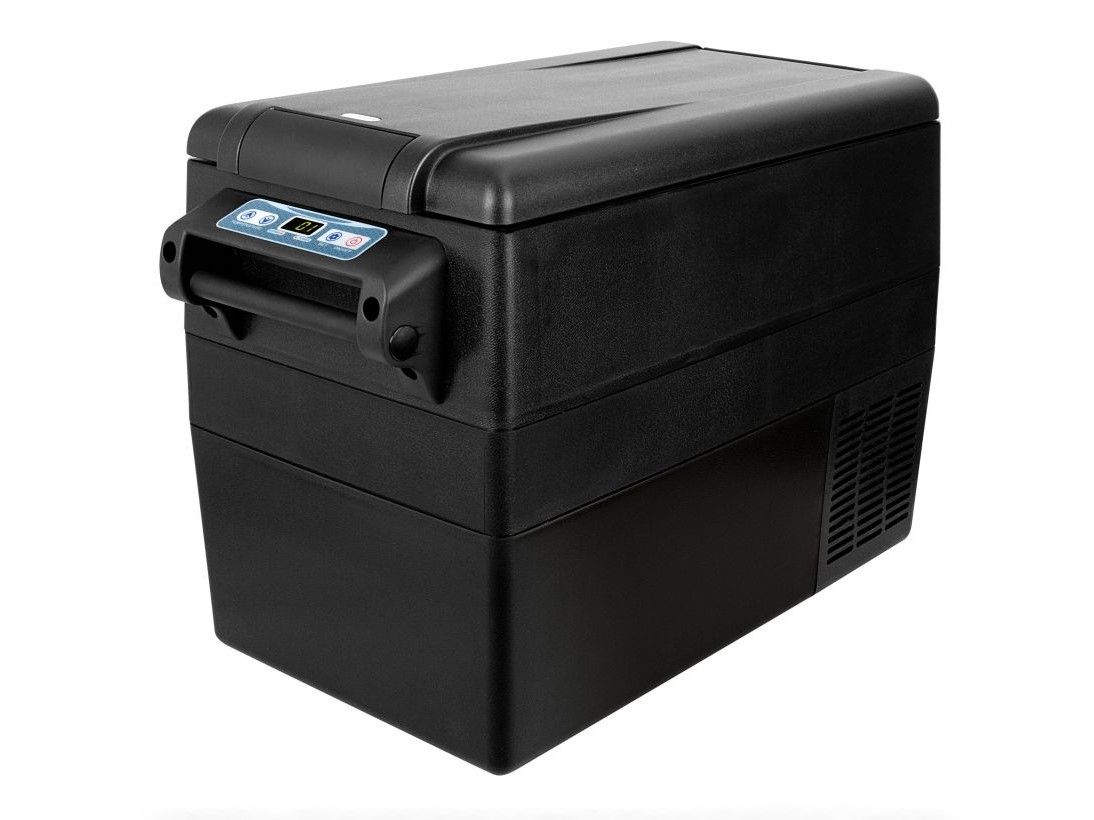 Náhled produktu - Autochladnička / mraznička / lednice kompresorová / chladící box do auta Aroso 12V/24V/230V 42l -20°