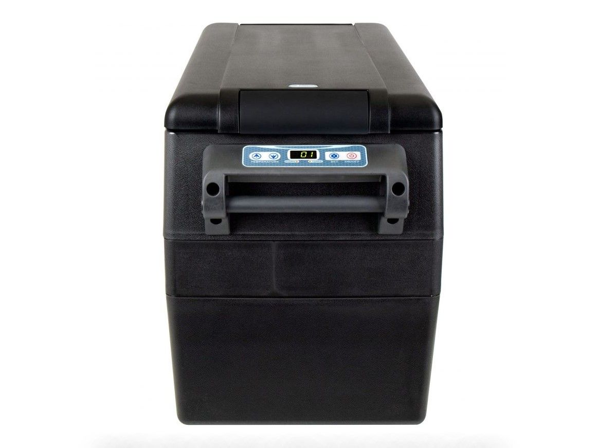 Náhled produktu - Autochladnička / mraznička / lednice kompresorová / chladící box do auta Aroso 12V/24V/230V 42l -20°