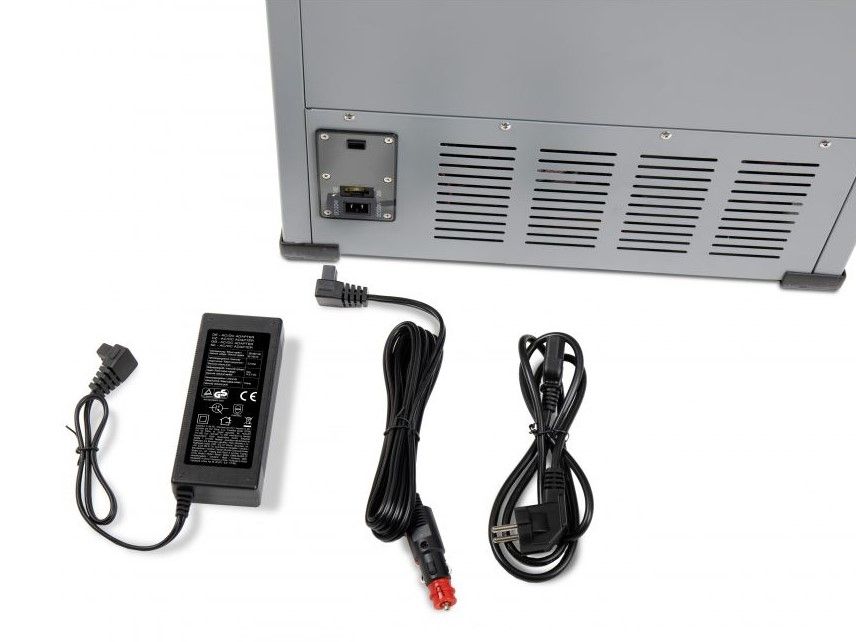 Náhled produktu - Autochladnička / mraznička / lednice kompresorová / chladící box do auta Aroso 12V/24V/230V 95l -18°