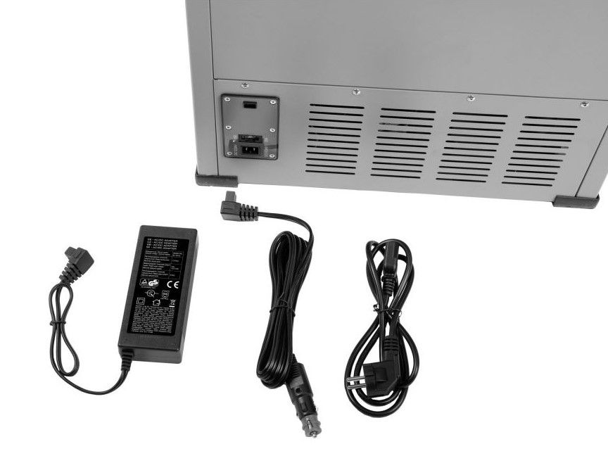 Náhled produktu - Autochladnička / mraznička / lednice kompresorová / chladící box do auta Aroso 12V/24V/230V 60l -18°