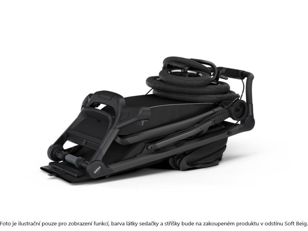 Náhled produktu - Thule Urban Glide 3 Soft Beige 4-Wheel + hluboká korba (volitelná barva)