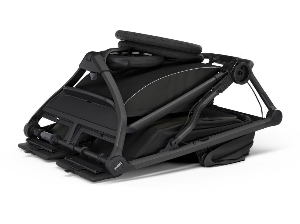 Náhled produktu - Thule Urban Glide 3 Double Black + adaptéry na autosedačku + hluboká korba (libovolná barva)
