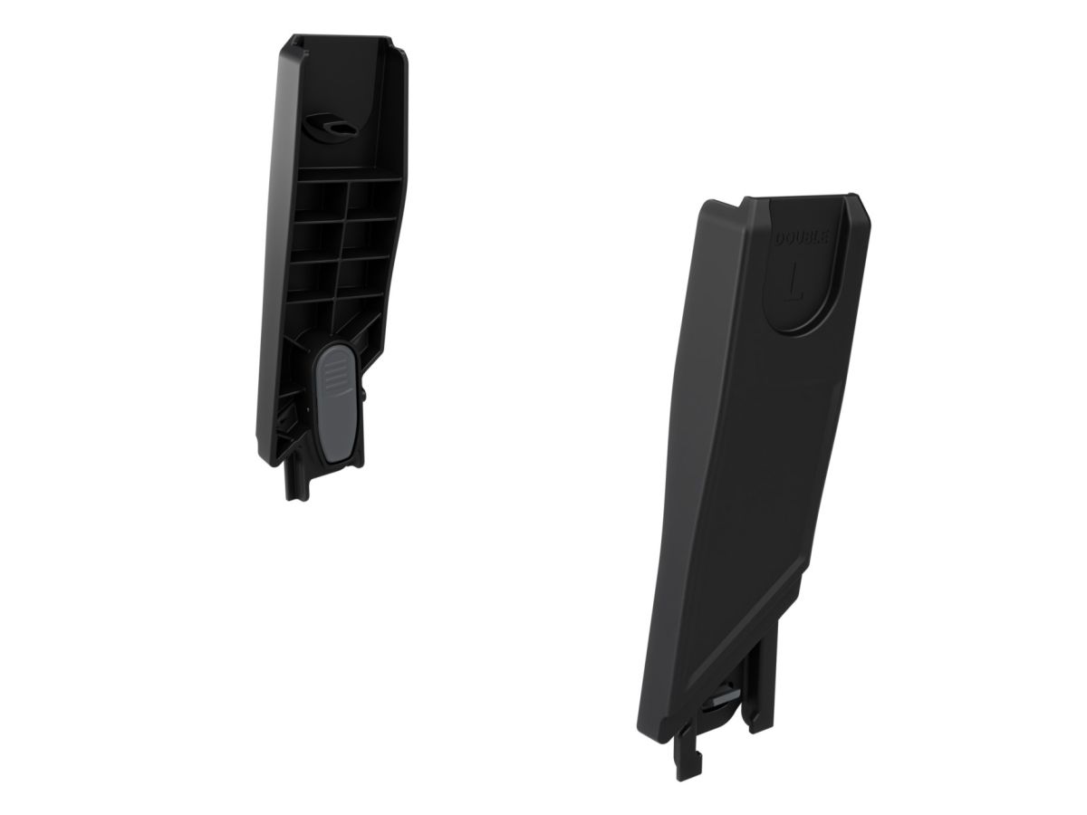 Náhled produktu - Thule Urban Glide 3 Double Black + adaptéry na autosedačku + hluboká korba (libovolná barva)