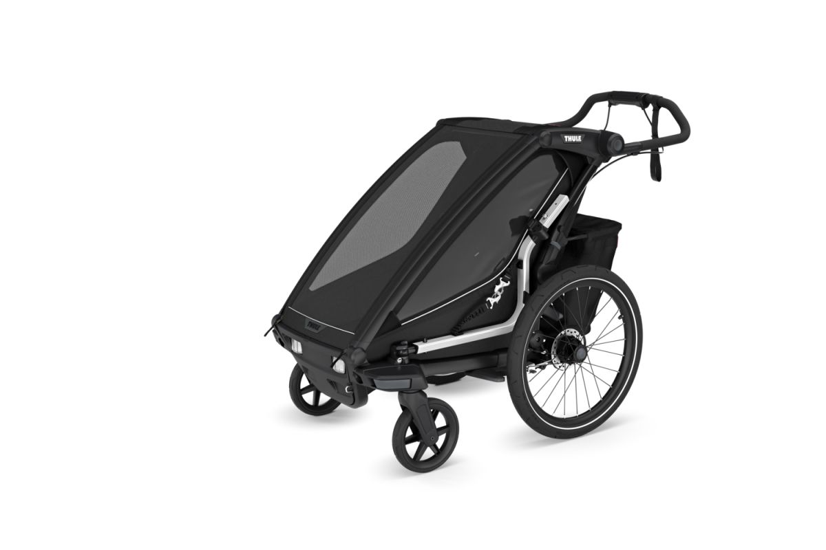Náhled produktu - Thule Chariot Sport 2 G3 SINGLE Black + bike set + kočárkový set + běžecký set