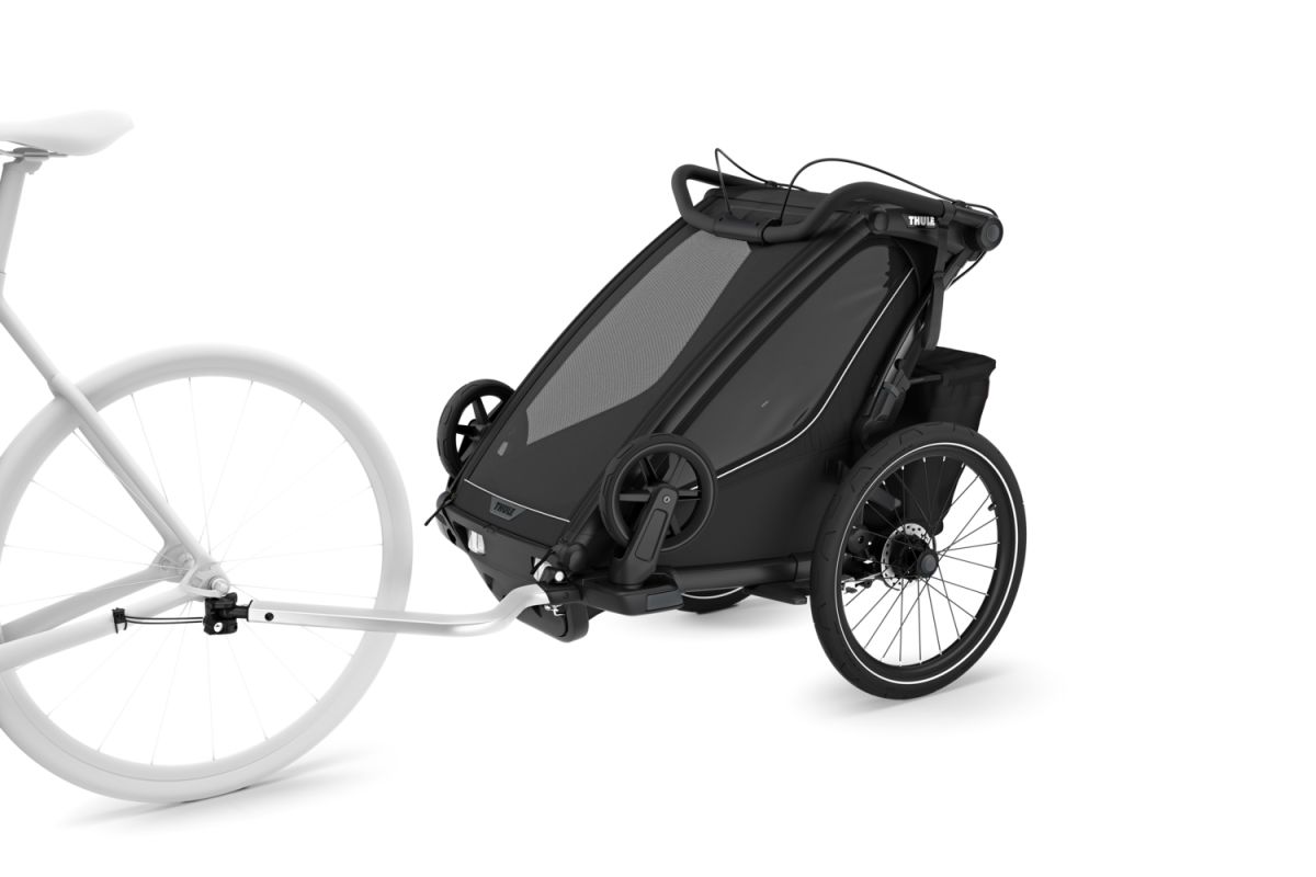 Náhled produktu - Thule Chariot Sport 2 G3 SINGLE Black + bike set + kočárkový set + běžecký set