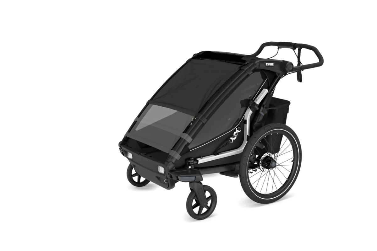 Náhled produktu - Thule Chariot Sport 2 G3 SINGLE Black + bike set + kočárkový set + běžecký set