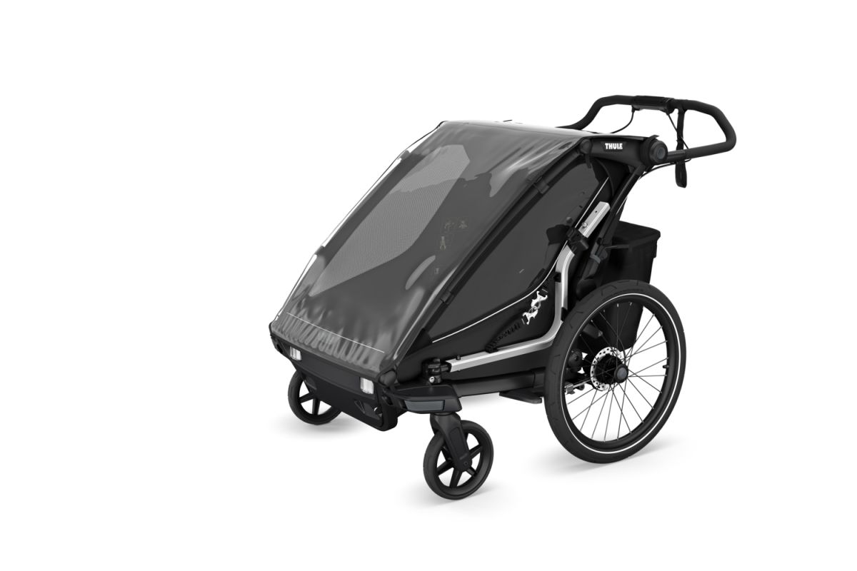 Náhled produktu - Thule Chariot Sport 2 G3 SINGLE Black + bike set + kočárkový set + běžecký set
