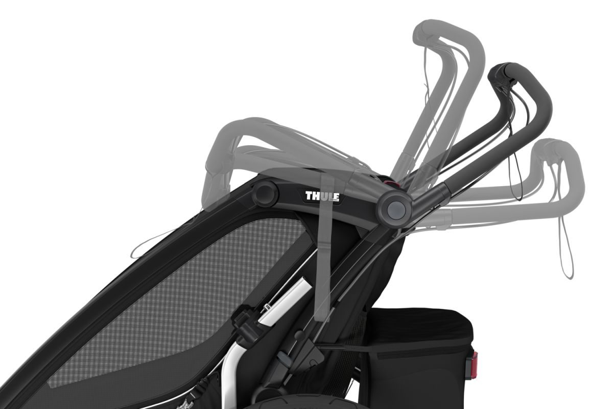 Náhled produktu - Thule Chariot Sport 2 G3 SINGLE Black + bike set + kočárkový set + běžecký set
