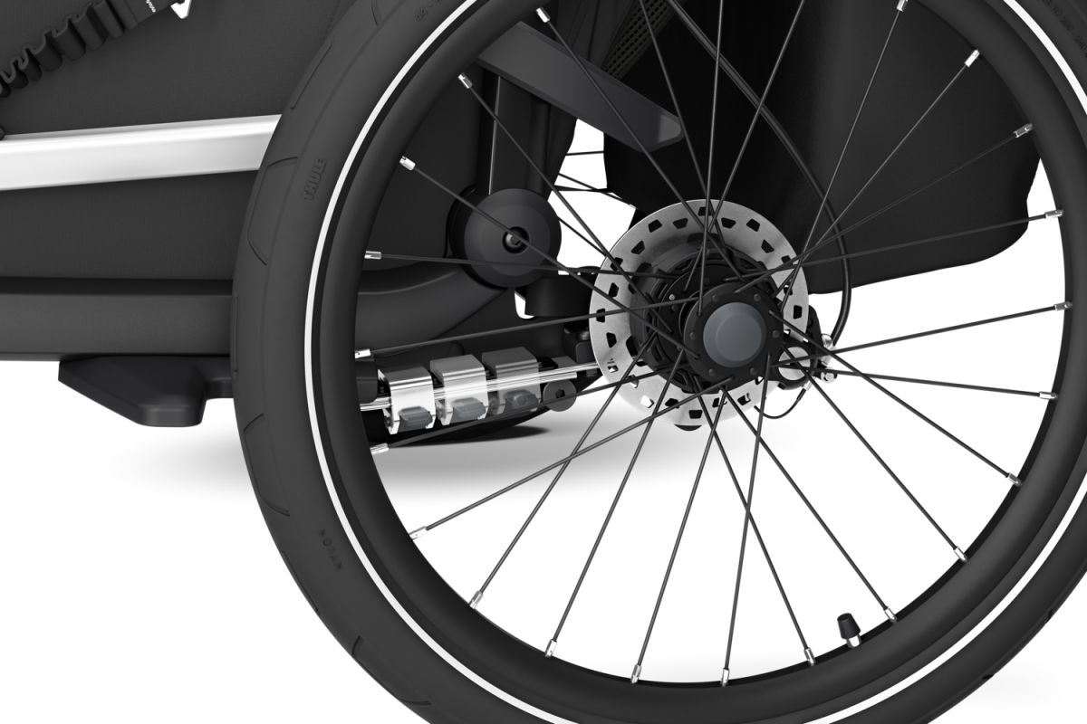 Náhled produktu - Thule Chariot Sport 2 G3 SINGLE Black + bike set + kočárkový set + běžecký set