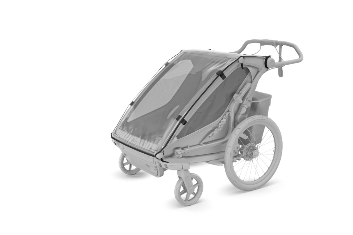 Náhled produktu - Thule Chariot Sport 2 G3 SINGLE Black + bike set + kočárkový set + běžecký set