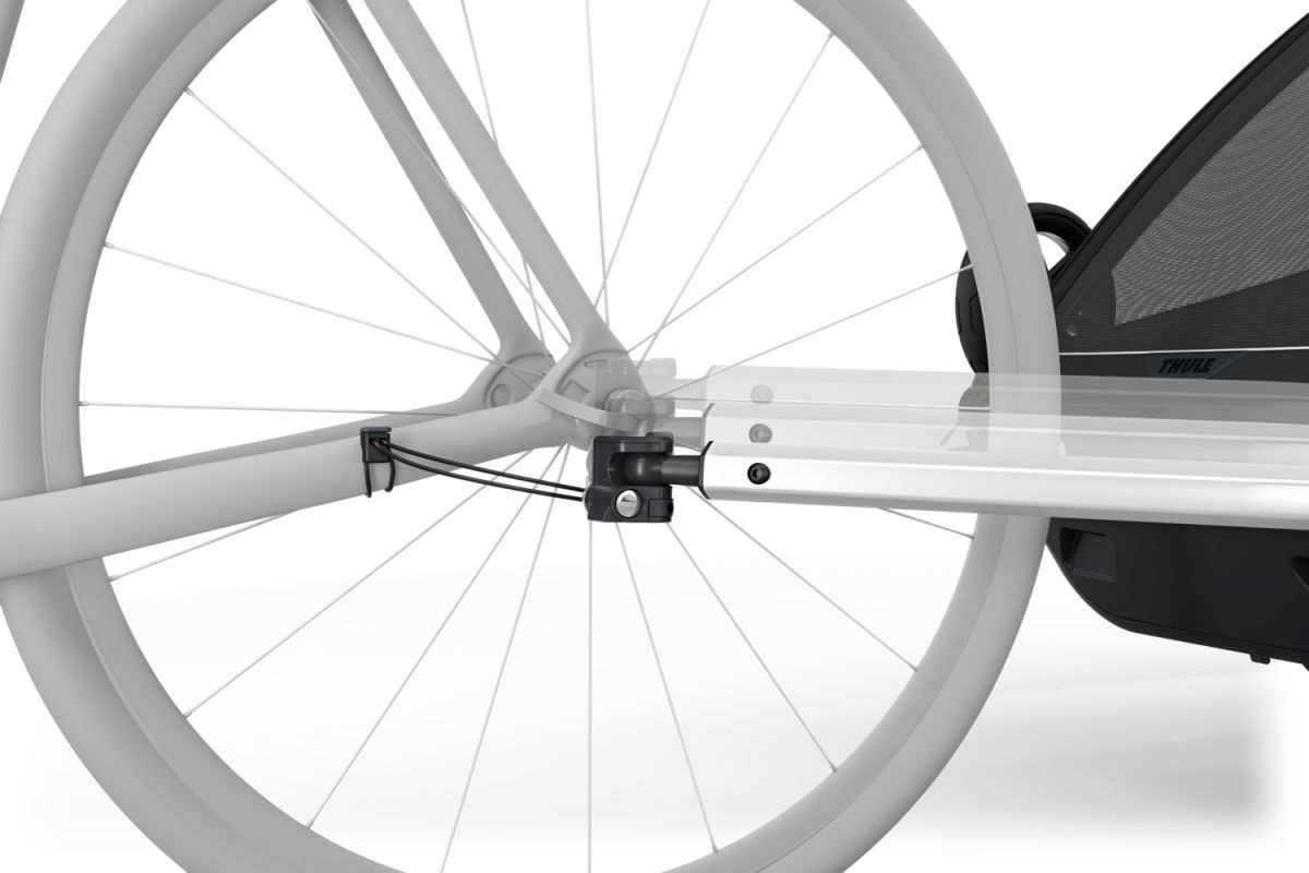 Náhled produktu - Thule Chariot Sport 2 G3 SINGLE Black + bike set + kočárkový set + běžecký set