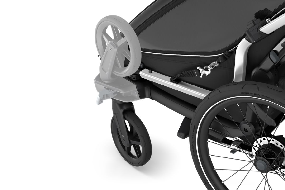 Náhled produktu - Thule Chariot Sport 2 G3 SINGLE Black + bike set + kočárkový set + běžecký set