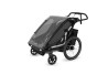 Thule Chariot Sport 2 G3 SINGLE Black + bike set + kočárkový set + běžecký set