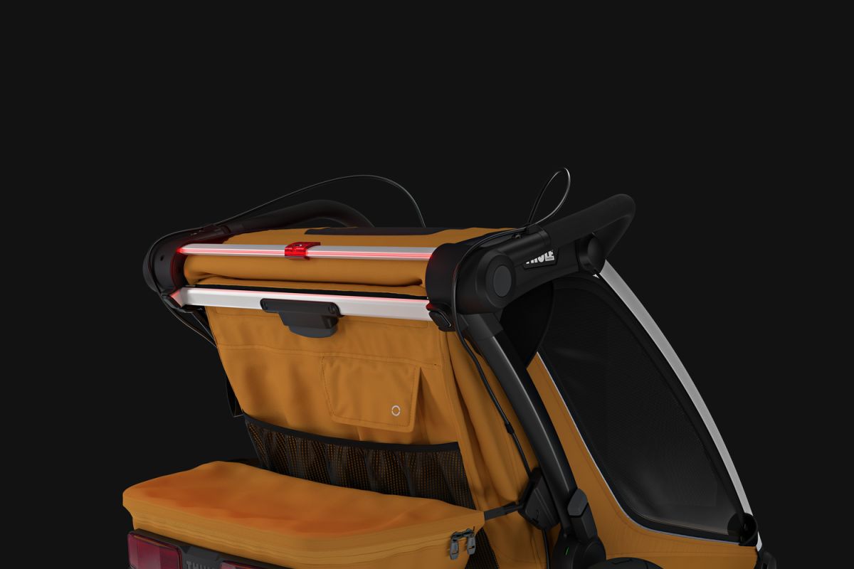 Náhled produktu - Thule Chariot Sport 2 G3 SINGLE Natural Gold + bike set + kočárkový set + běžecký set