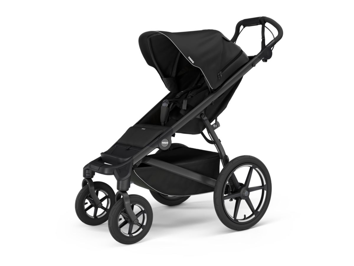 Náhled produktu - Thule Urban Glide 4 Black + korba + pláštěnka + moskytiéra + madlo + pláštěnka korba + moskyt. korba