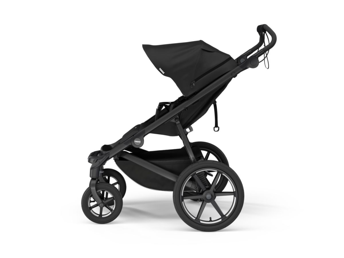 Náhled produktu - Thule Urban Glide 4 Black + korba + pláštěnka + moskytiéra + madlo + pláštěnka korba + moskyt. korba