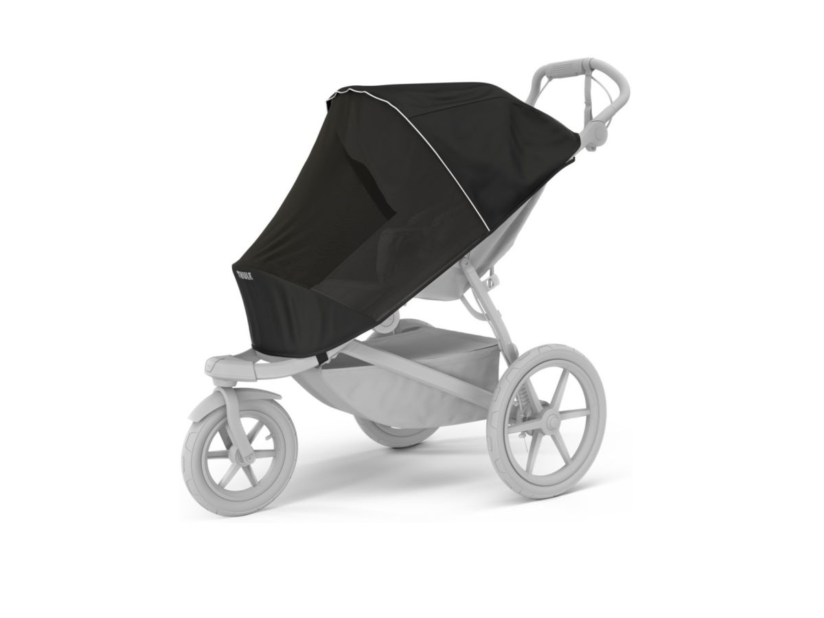 Náhled produktu - Thule Urban Glide 4 Mid-Blue + korba + pláštěnka + moskytiéra + madlo + plášt. korba + moskyt. korba