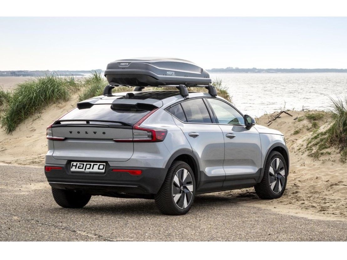 Náhled produktu - Střešní box Hapro Explorer 400 Anthracite