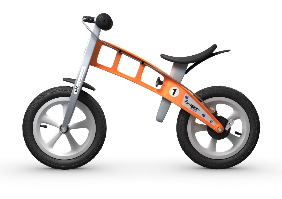 Náhled produktu - Dětské odrážedlo FirstBike Street Orange