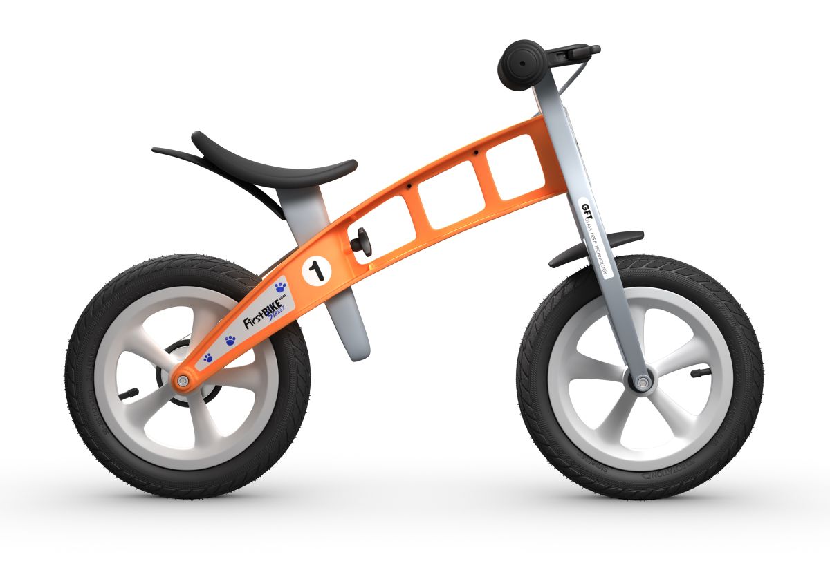 Náhled produktu - Dětské odrážedlo FirstBike Street Orange