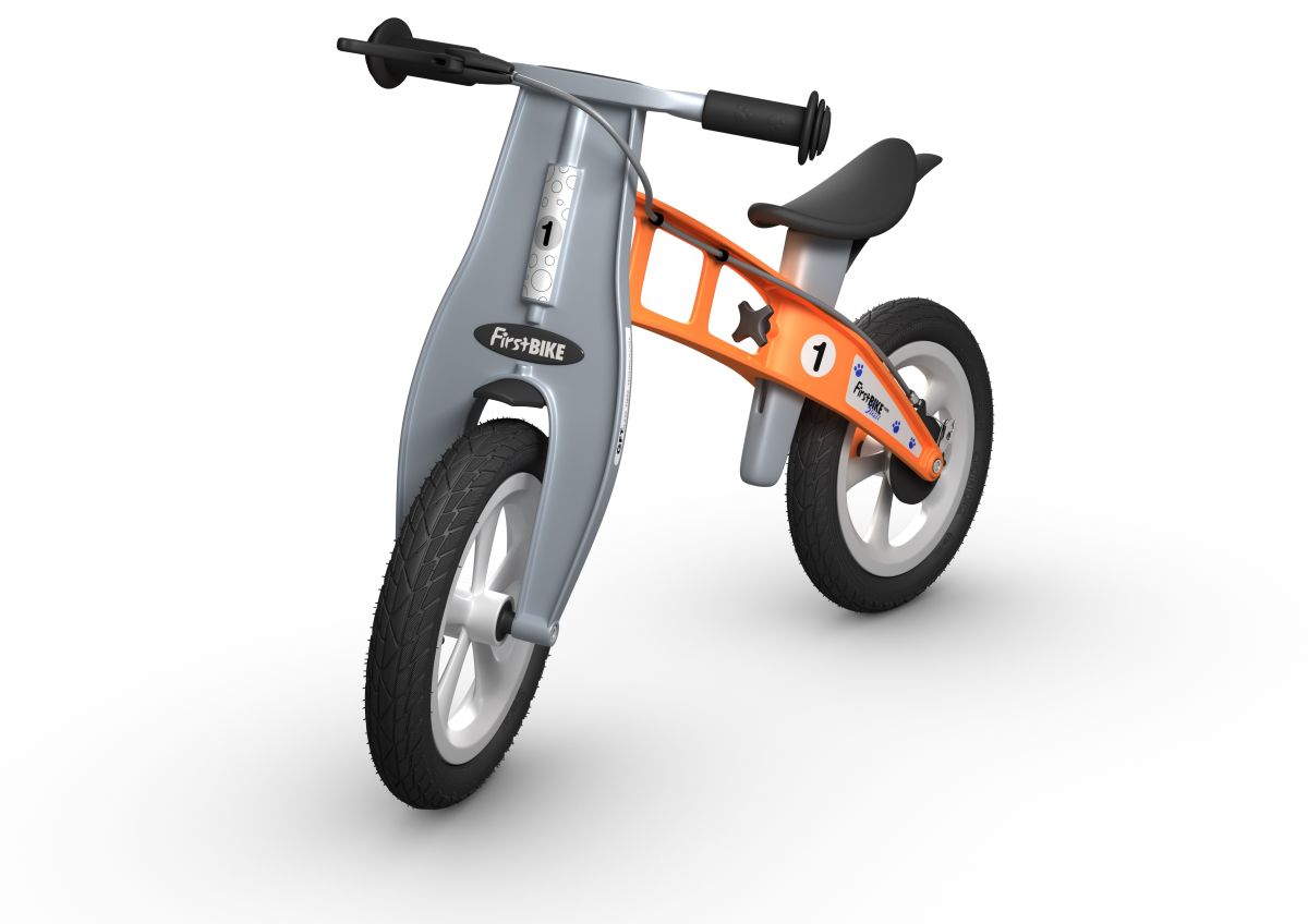 Náhled produktu - Dětské odrážedlo FirstBike Street Orange