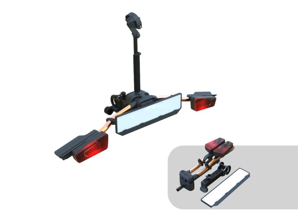 Náhled produktu - TMK FLY 01 pro 1 kolo (skládací) ORANGE + vak