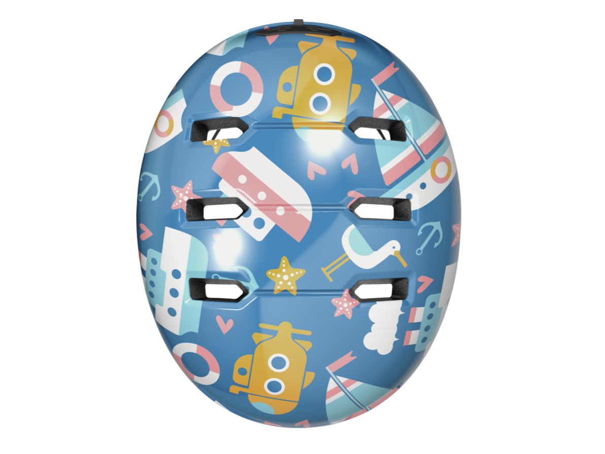 Náhled produktu - helma ABUS Skurb Kid blue sailor - S