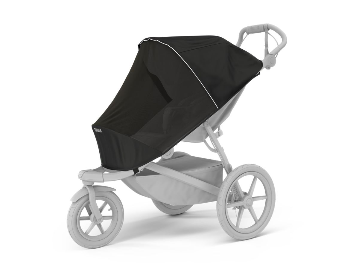 Náhled produktu - Thule Urban Glide 3 M. Green + korba + pláštěnka + moskytiéra + madlo + plášt. korba + moskyt. korba