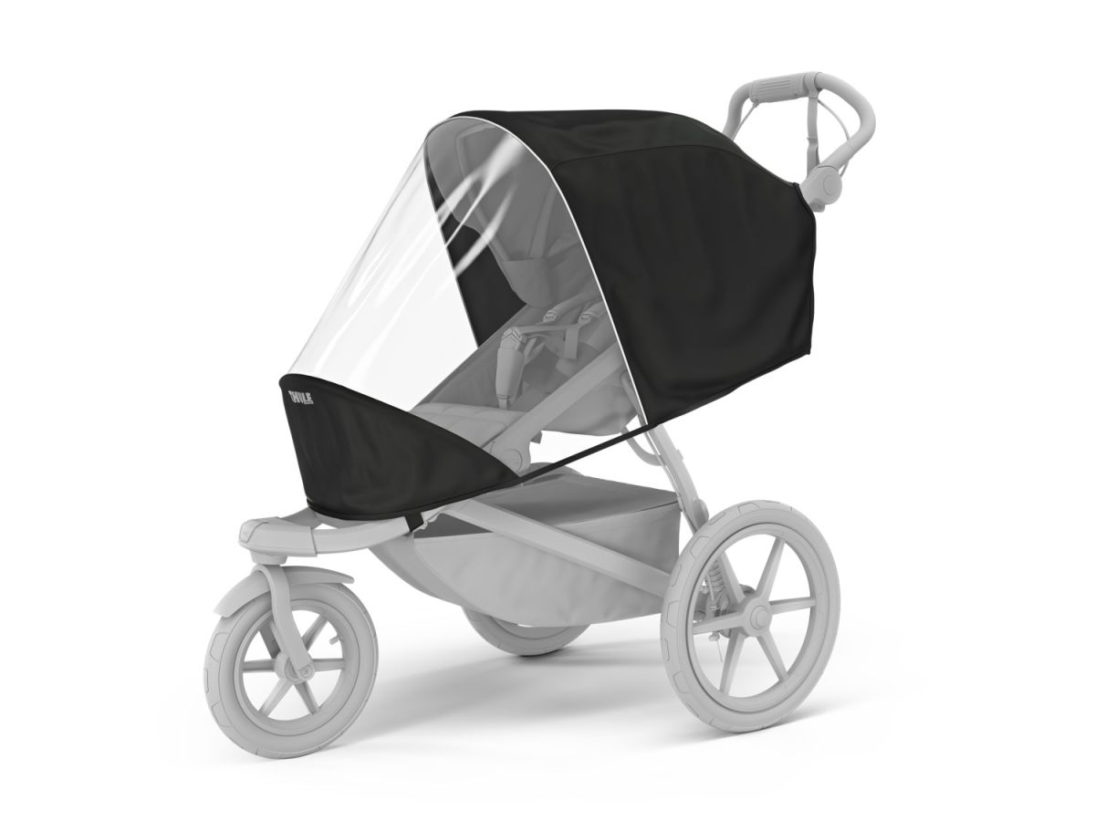 Náhled produktu - Thule Urban Glide 3 M. Green + korba + pláštěnka + moskytiéra + madlo + plášt. korba + moskyt. korba