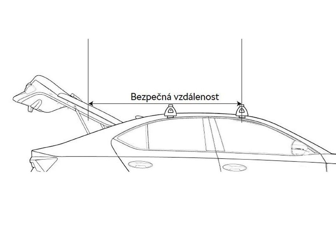 Náhled produktu - Škoda originál střešní box 512l - černá