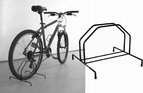 Náhled produktu - Pedálsport DK-VU - Držák kola výstavní úzký